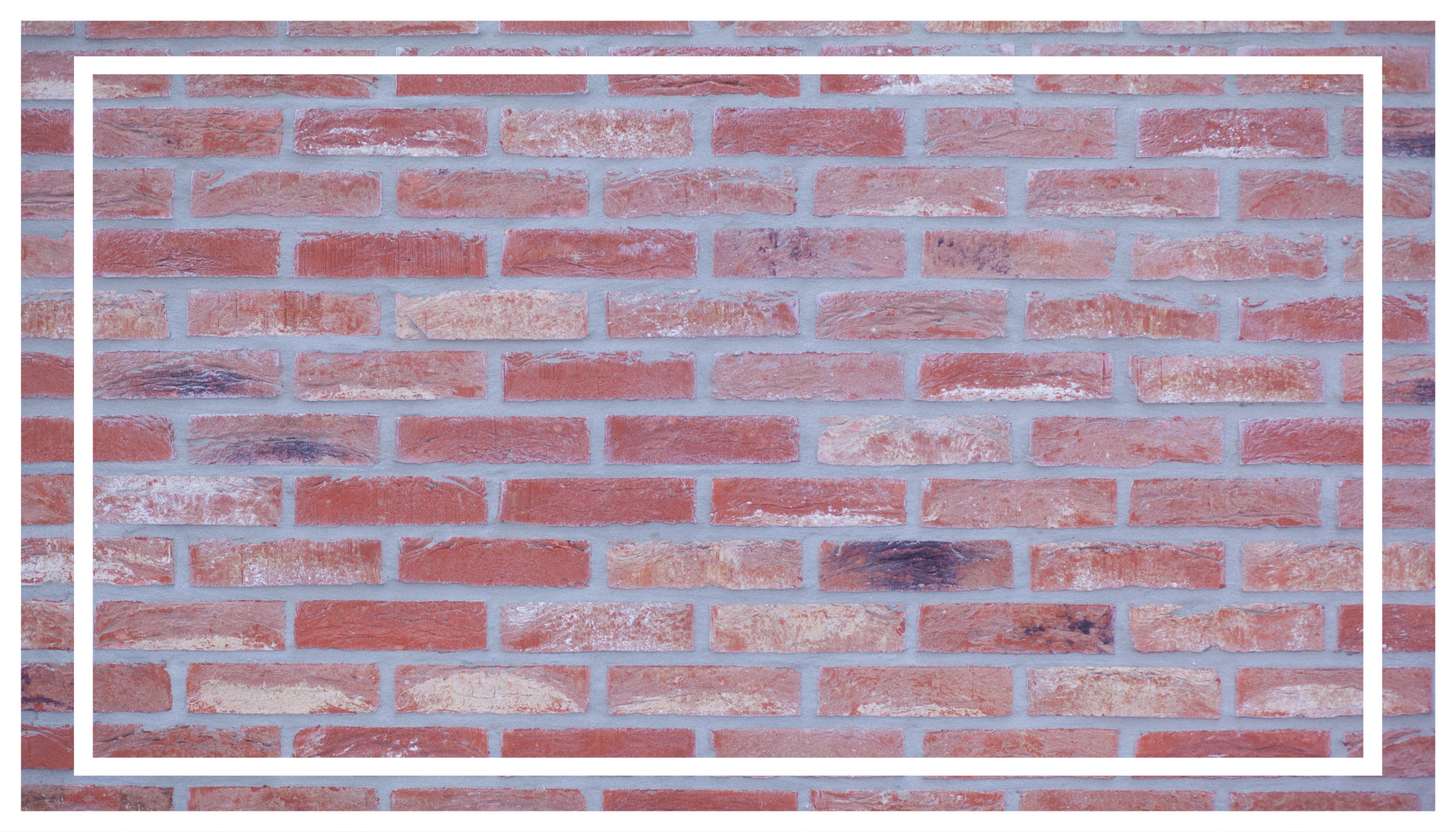 Tapis vinyle pierre motif de brique - TenStickers