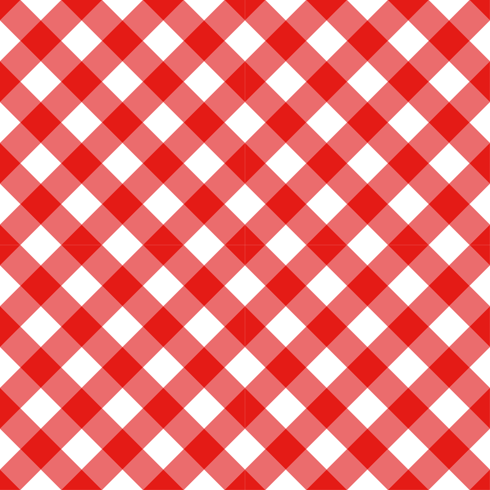 Tapis vinyle rayures motif à carreaux cramoisis - TenStickers