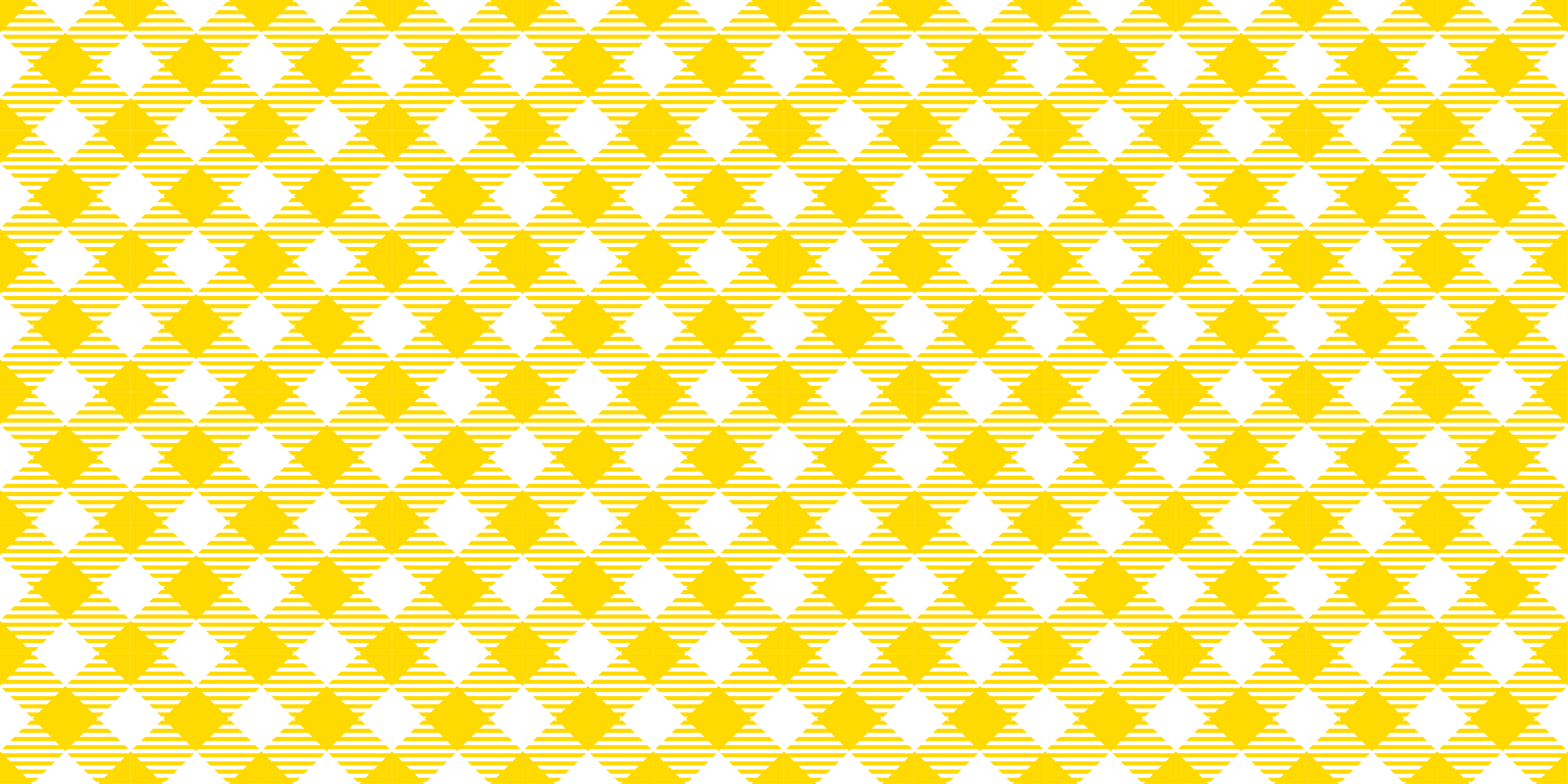 Tapis vinyle rayures motif de losange jaune - TenStickers