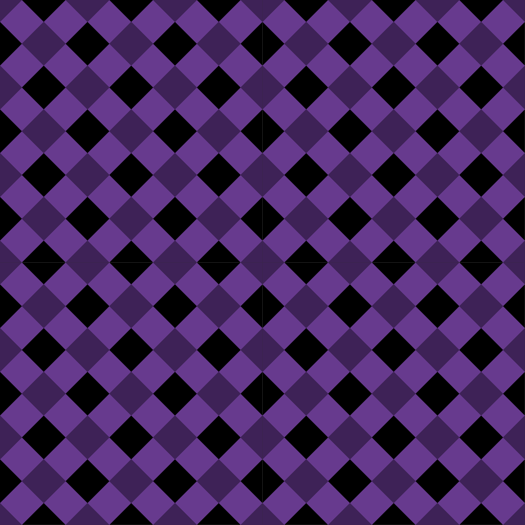 Tapis vinyles géométriques motif damier violet - TenStickers