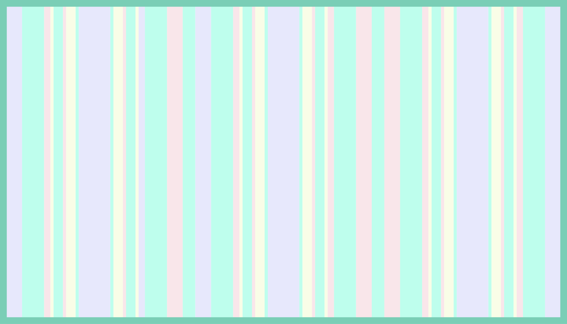 Tapis vinyle rayures motif lignes pastel - TenStickers