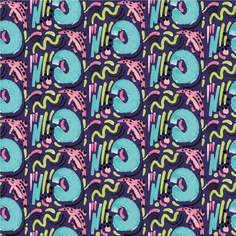 Tapis vinyle autres tapis motif coloré et ludique - TenStickers