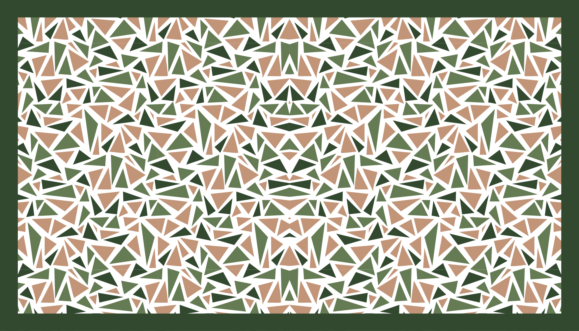 Tapis vinyles géométriques motif triangle abstrait - TenStickers