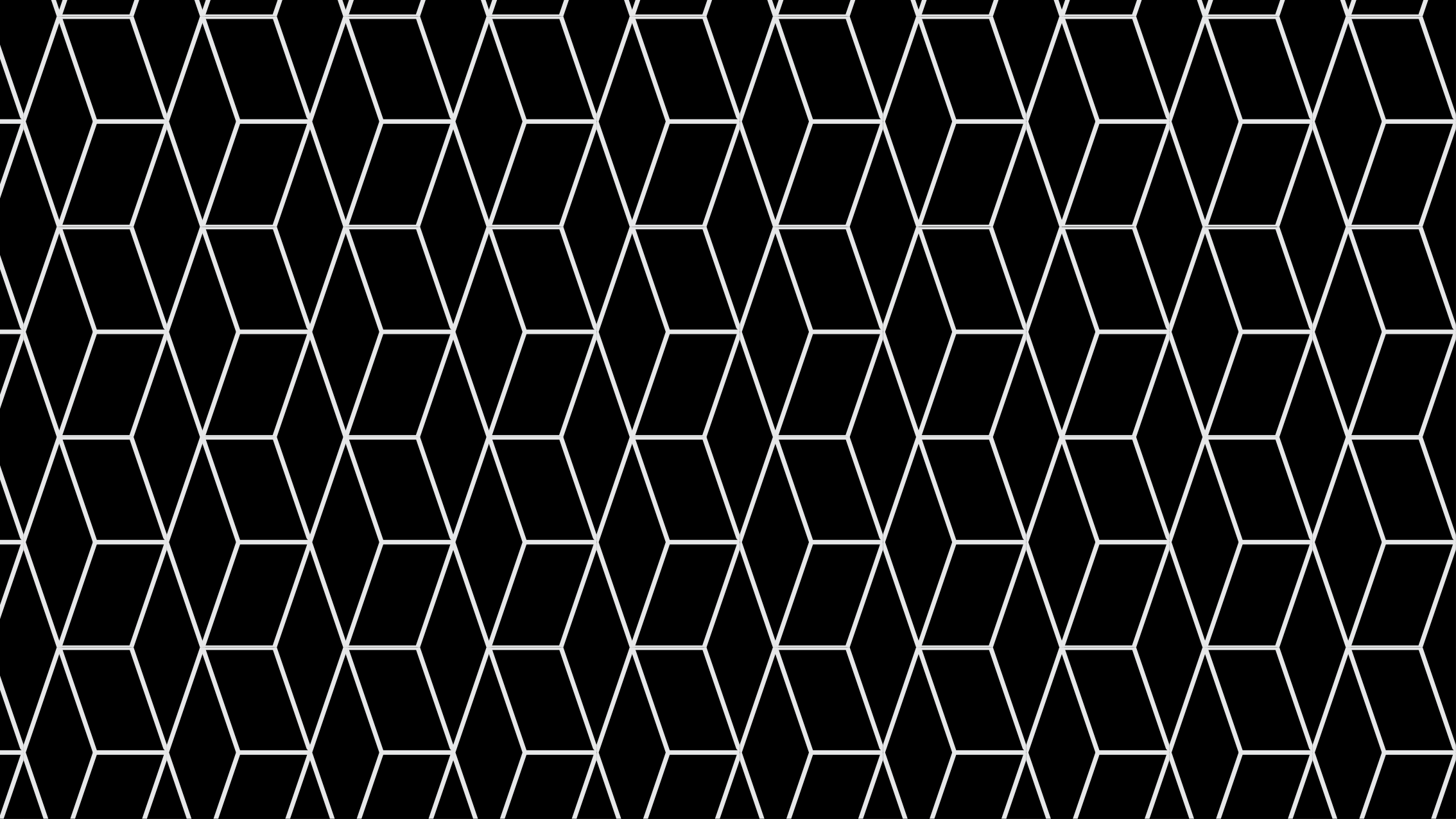 Tapis vinyles géométriques motif hexagonal noir - TenStickers