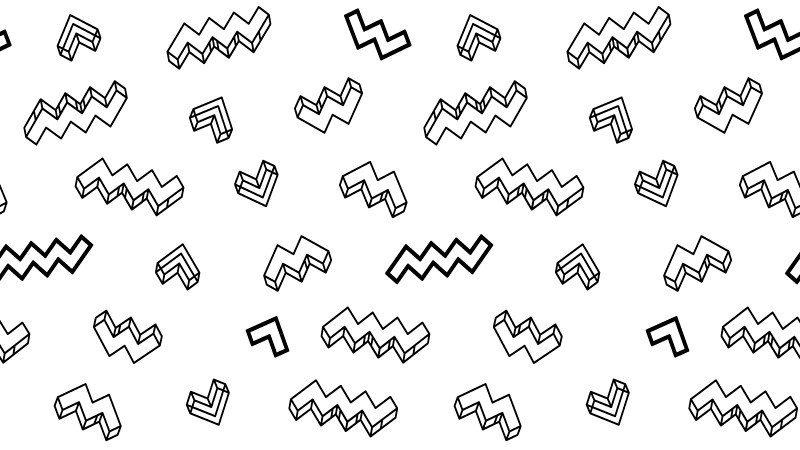 Tapis vinyle autres tapis motifs angulaires audacieux - TenStickers