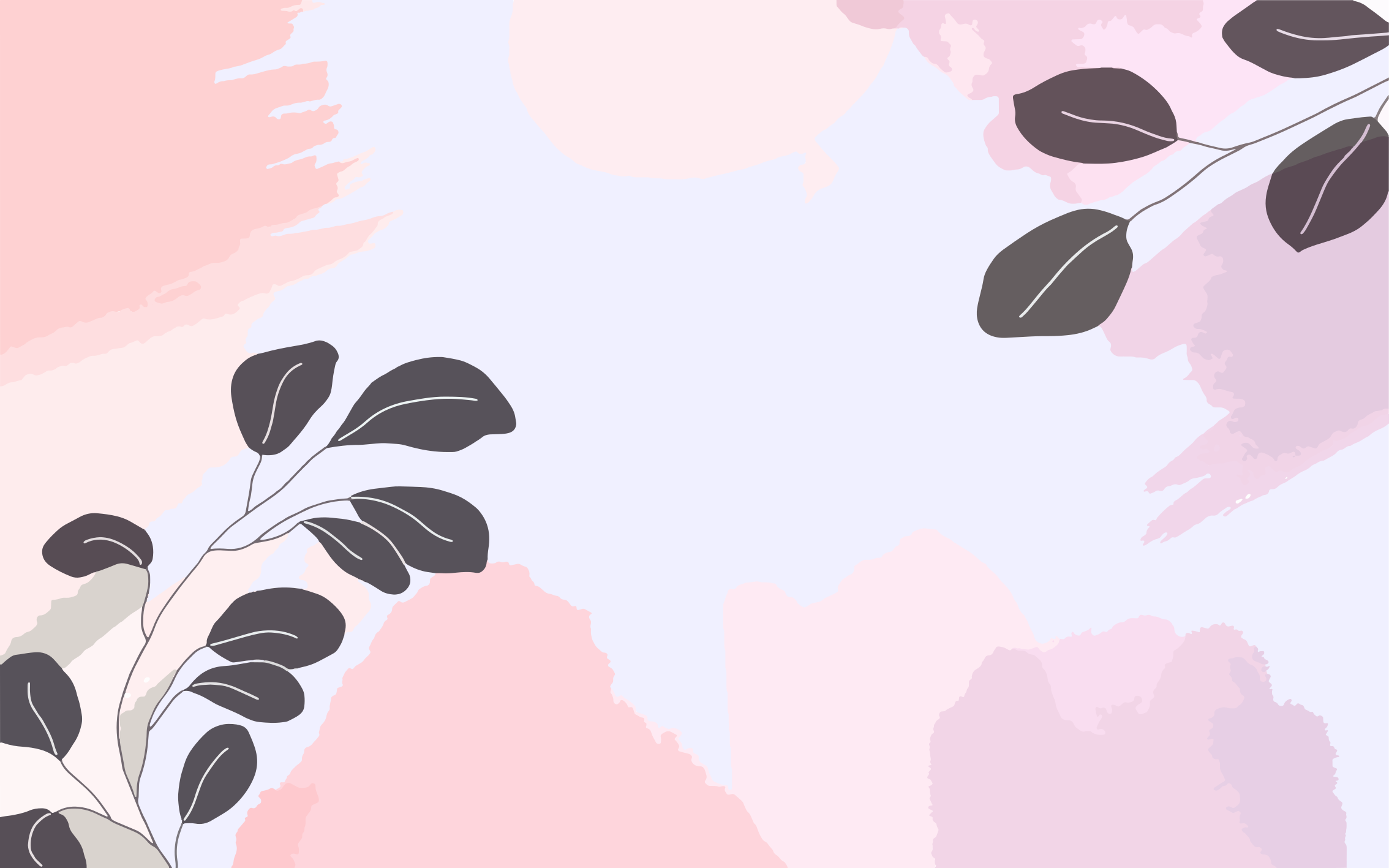 Tapis vinyle fleurs et plantes motif de feuille élégant - TenStickers