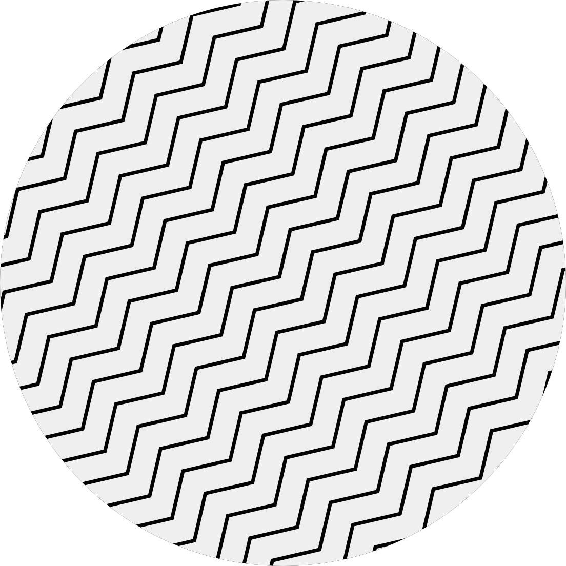 Tapis vinyles géométriques zigzag - TenStickers