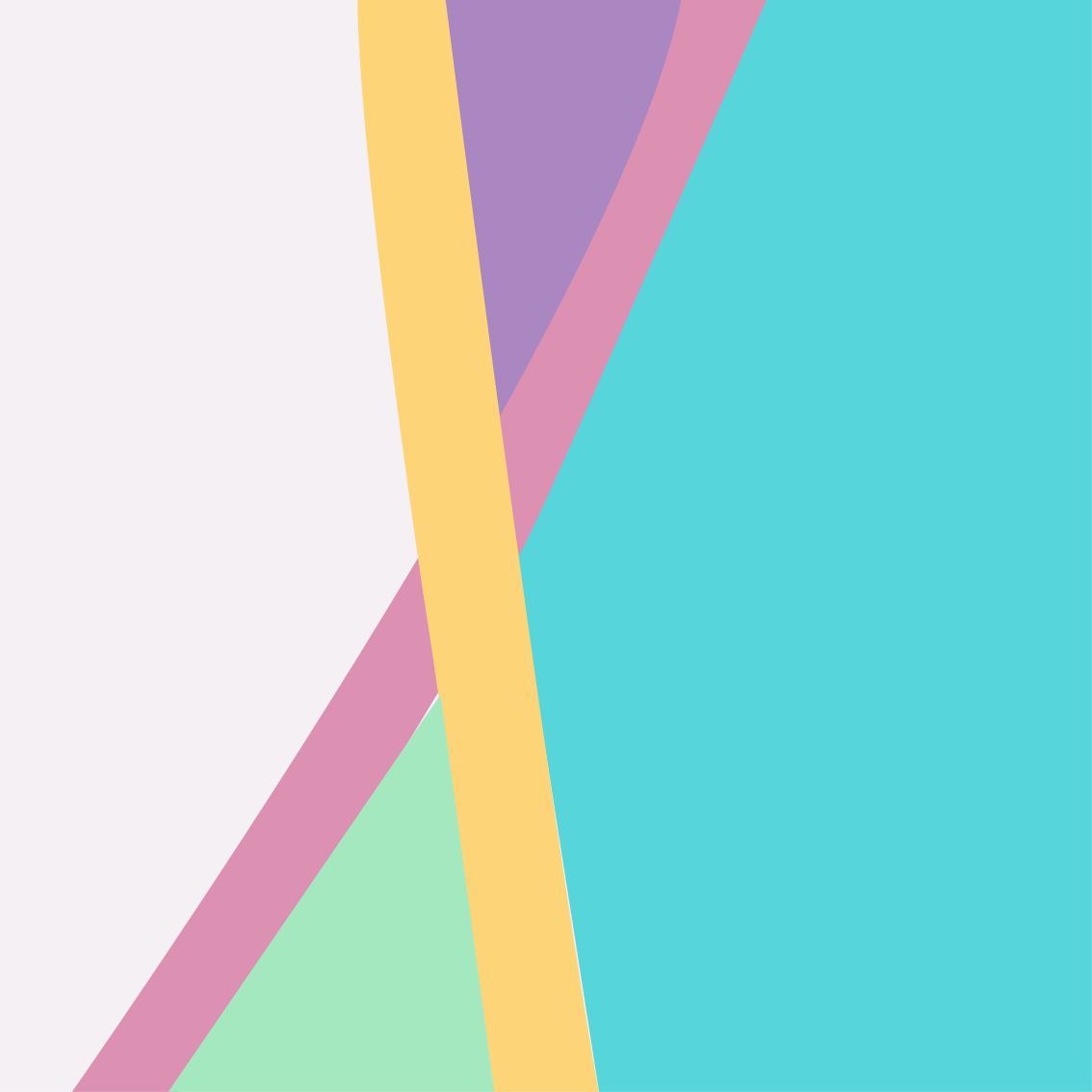 Tapis vinyle design moderne couches abstraites colorées - TenStickers