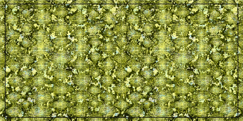 Tapis vinyle animal peau de reptile verte - TenStickers