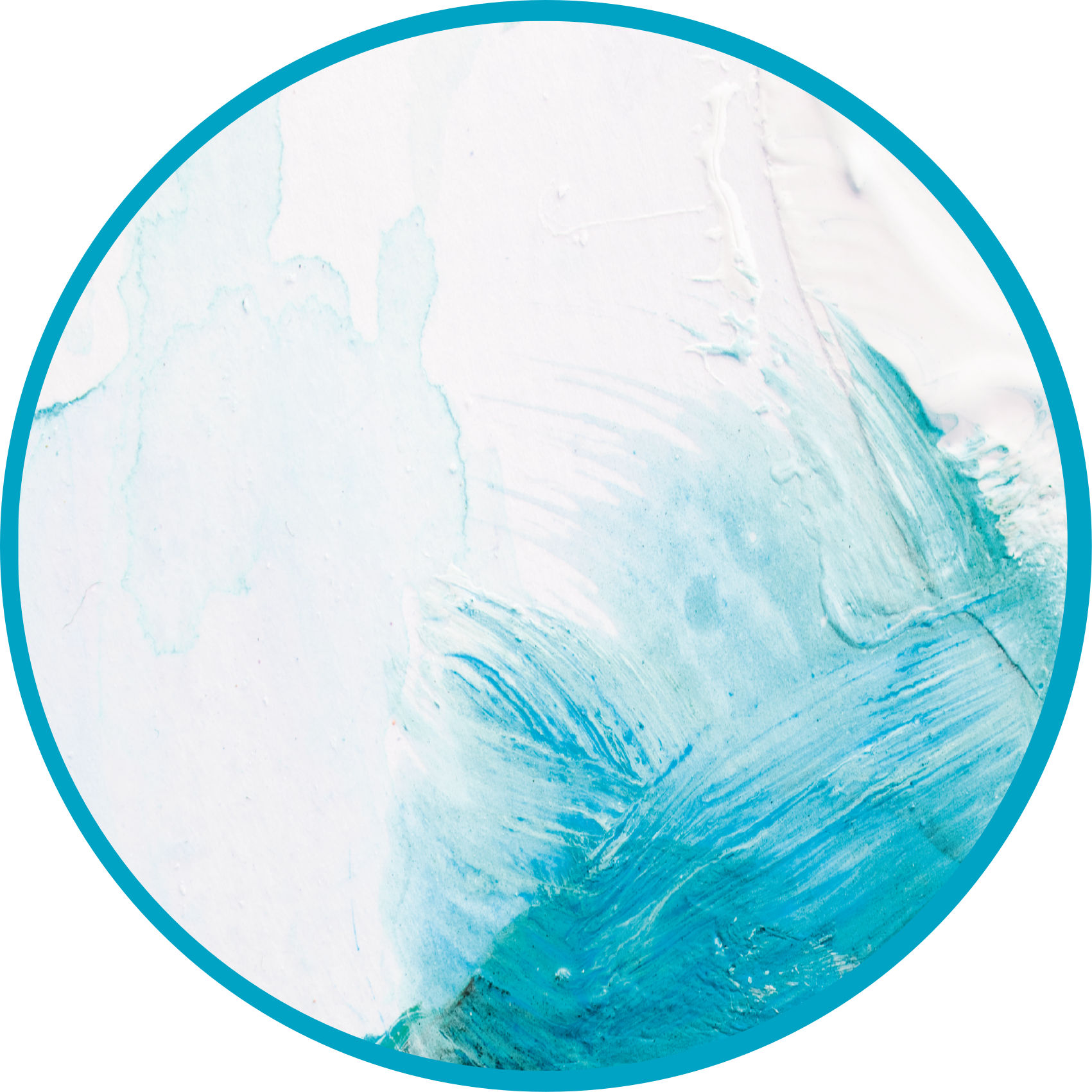 Tapis vinyle nature teintes de l'eau océanique - TenStickers