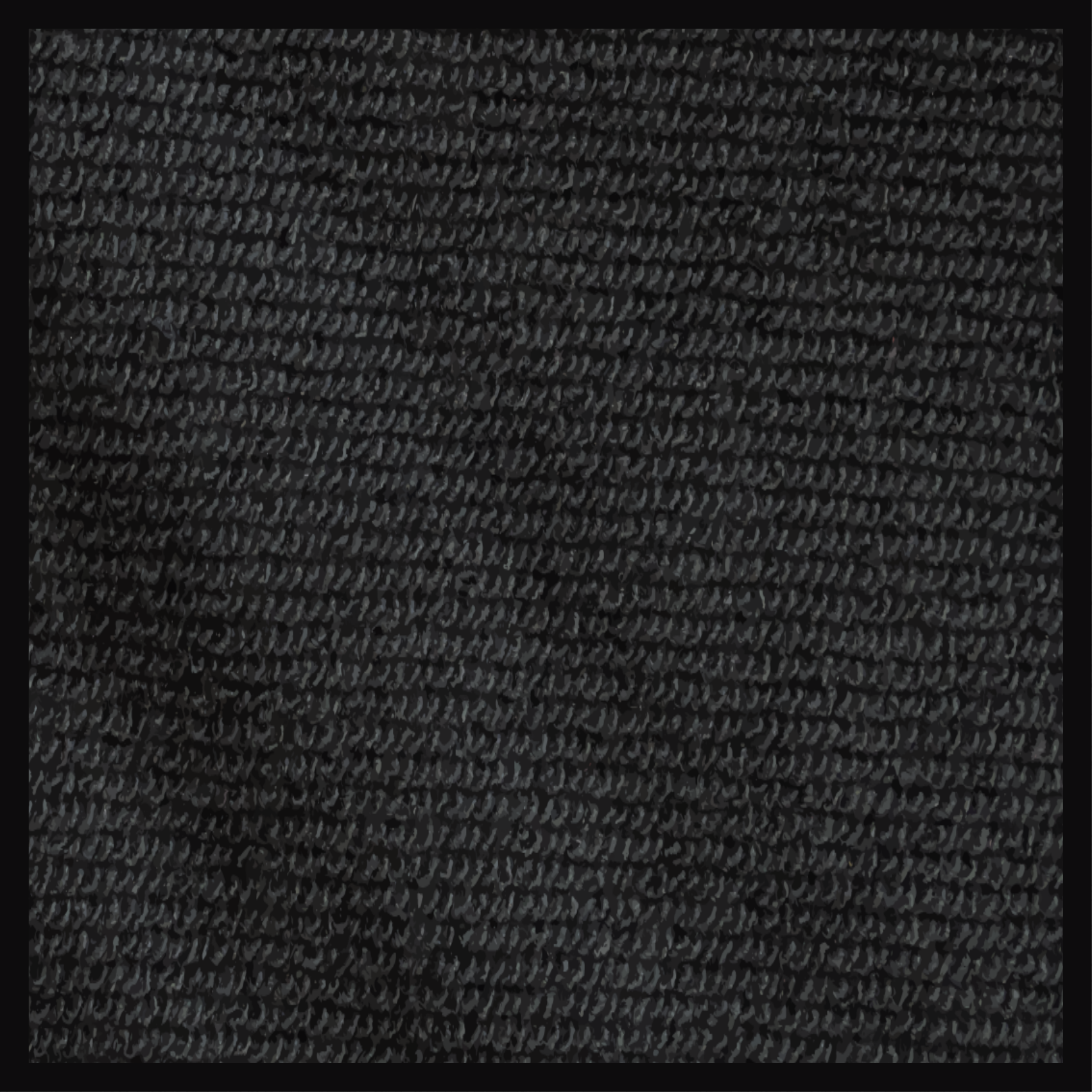 Tapis vinyle salle de bain couche noire texturée - TenStickers