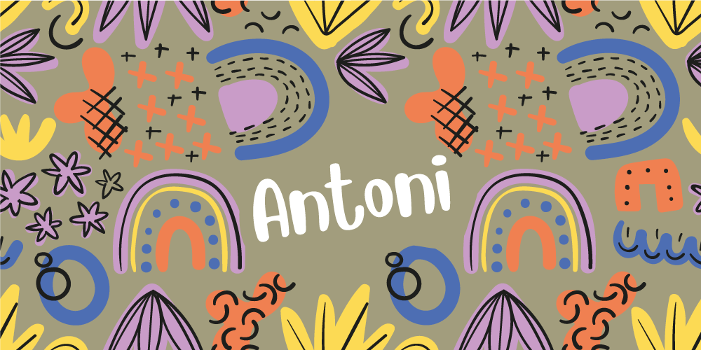 Tapis vinyle autres tapis motifs arc-en-ciel colorés - TenStickers