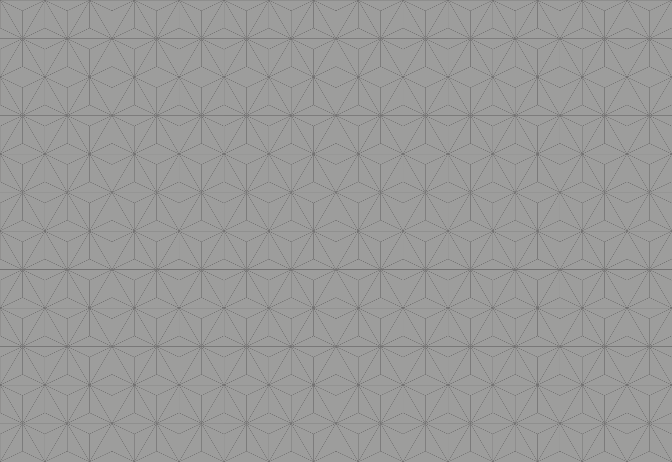 Tapis vinyle carreaux de ciment motif géométrique gris - TenStickers