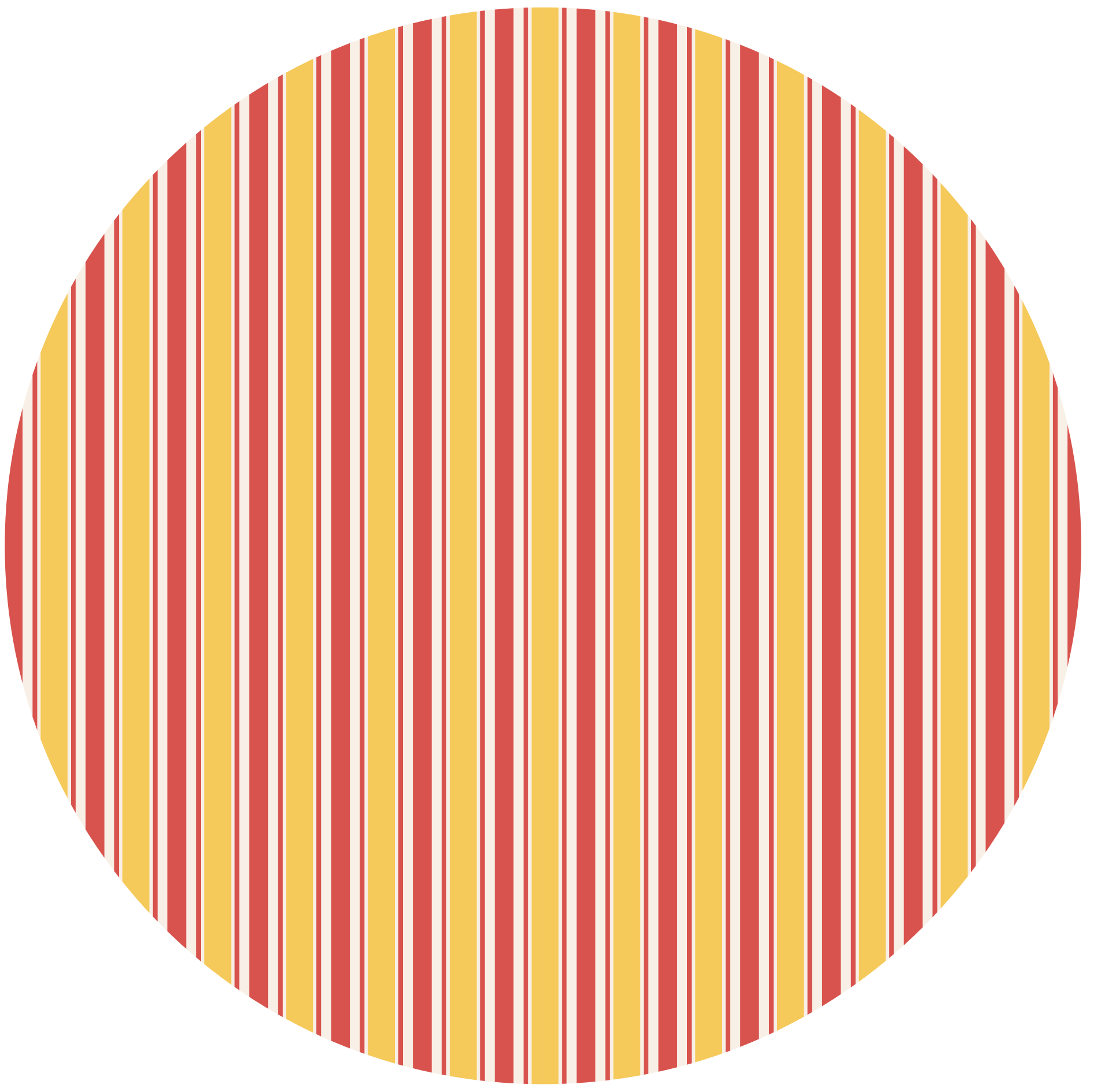 Tapis vinyle rayures jaune et violet - TenStickers