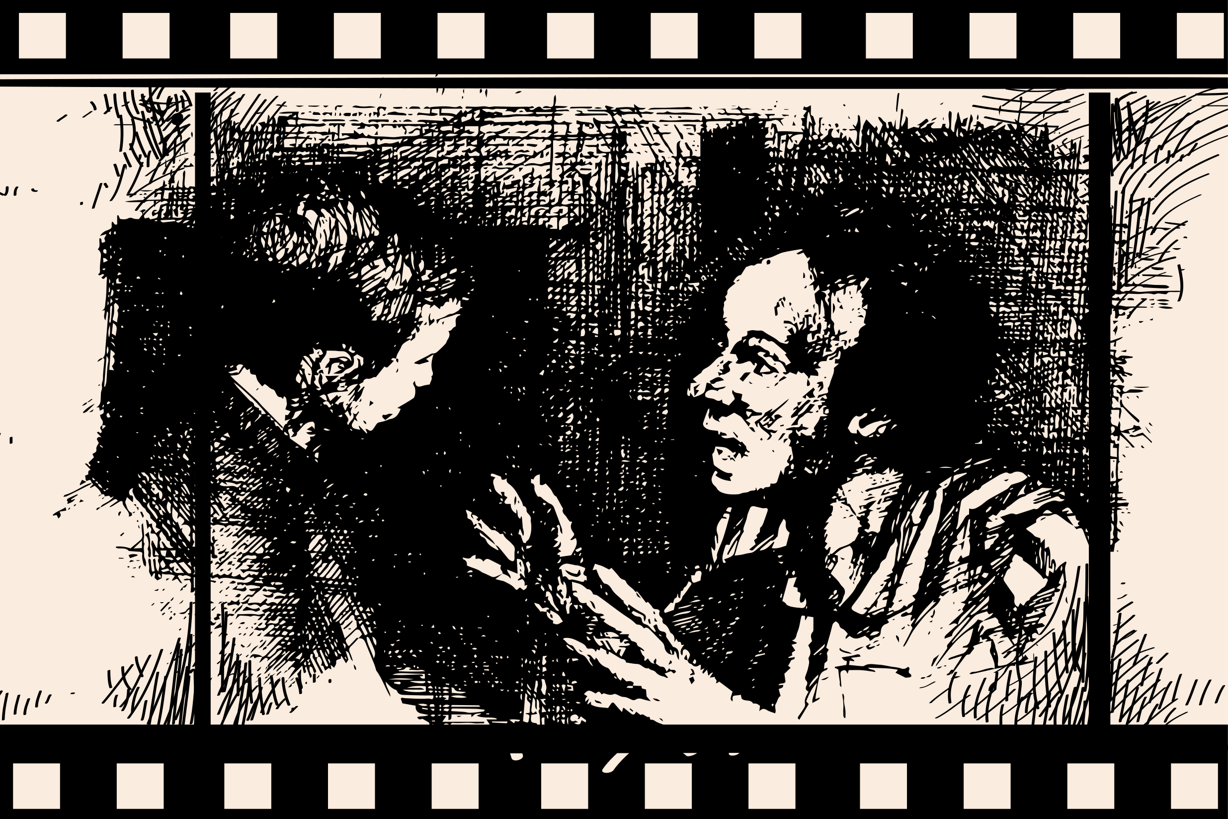 Tapis vinyle  événements art de la scène de film - TenStickers