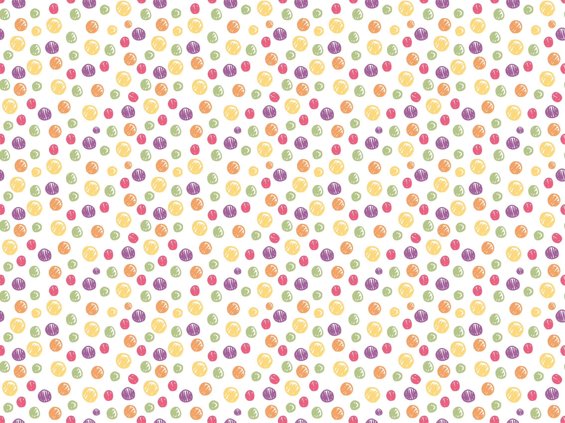 Tapis vinyle autres tapis pois colorés - TenStickers