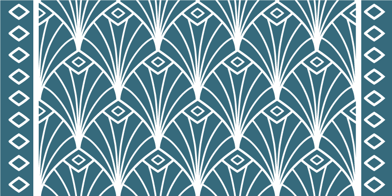 Tapis vinyle autres tapis motifs art déco - TenStickers