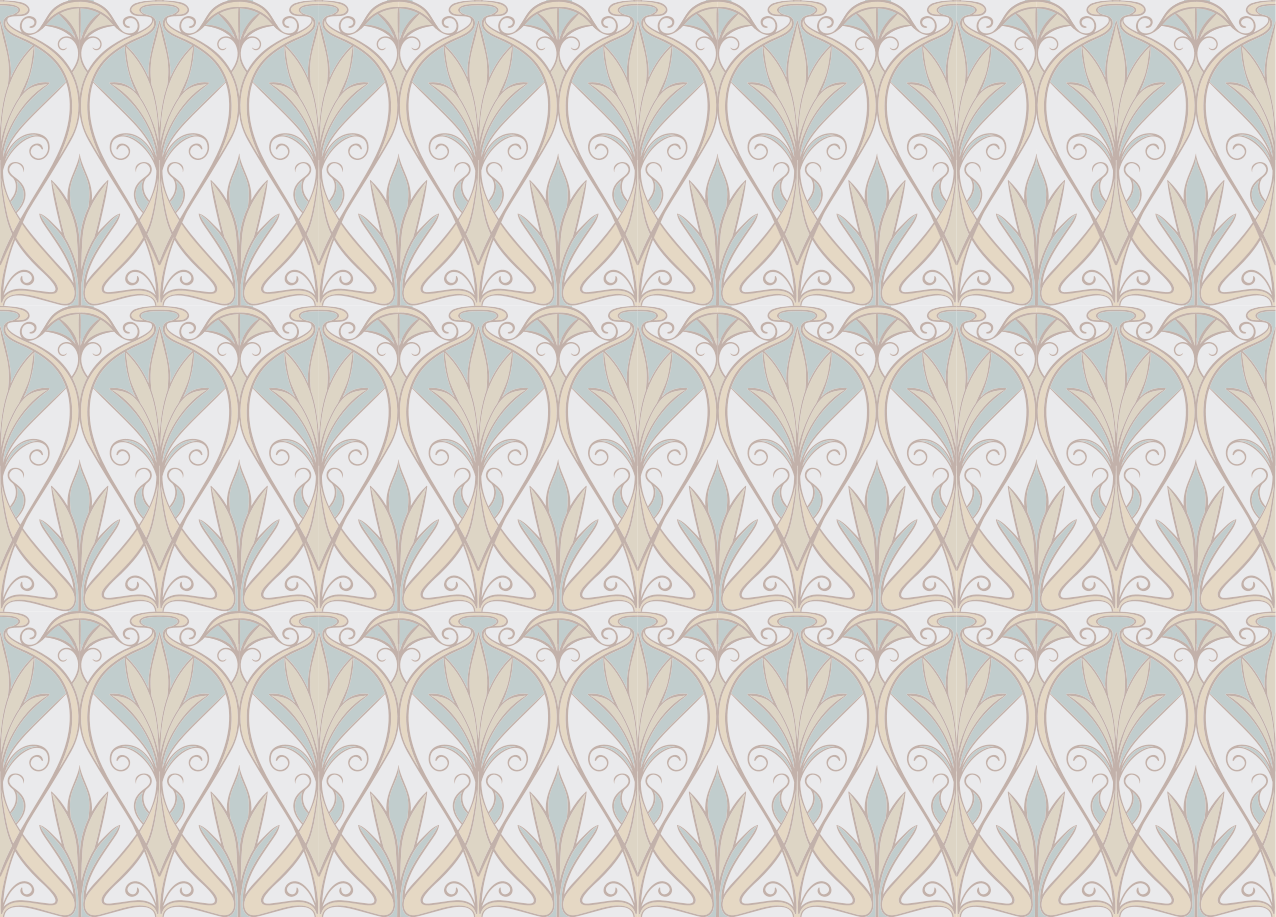 Tapis vinyle minimaliste inspiration florale élégante - TenStickers