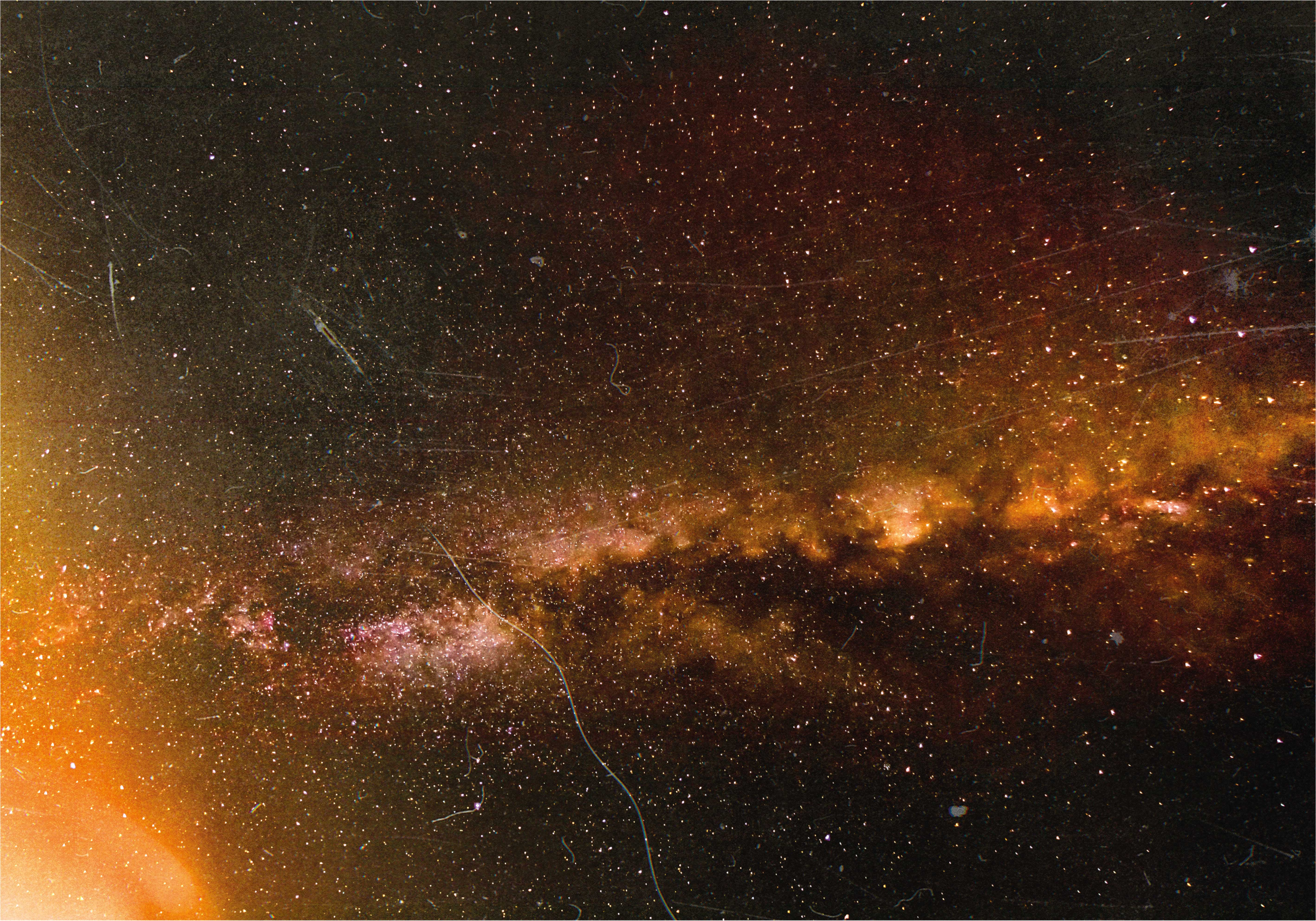 Tapis vinyle étoile vue de la galaxie cosmique - TenStickers