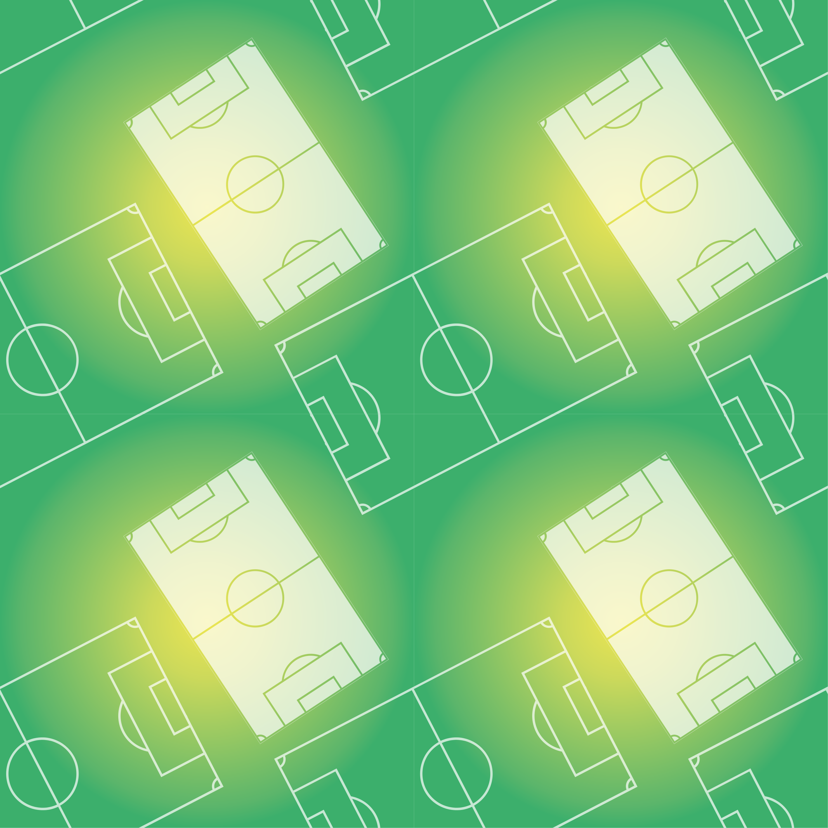 Tapis vinyle jeux modèle de terrain de football - TenStickers