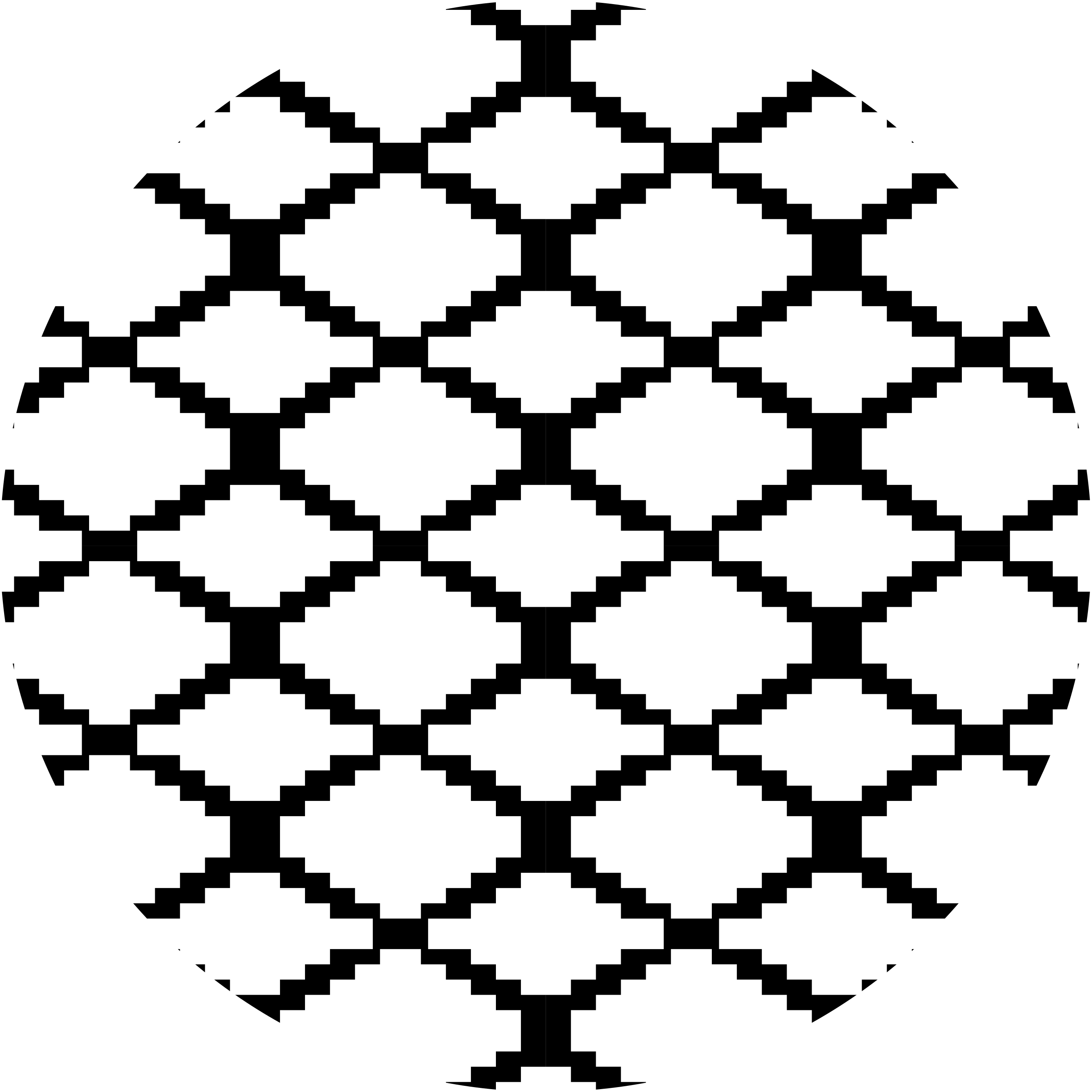 Tapis vinyles géométriques noir et blanc moderne - TenStickers