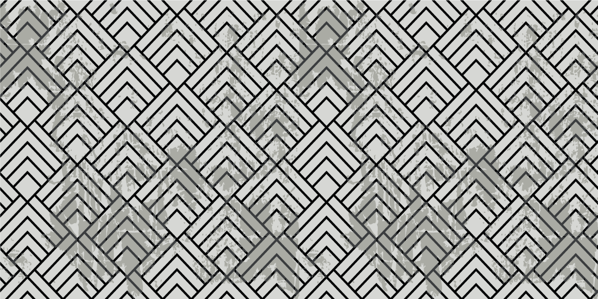 Tapis vinyles géométriques chevron géométrique - TenStickers