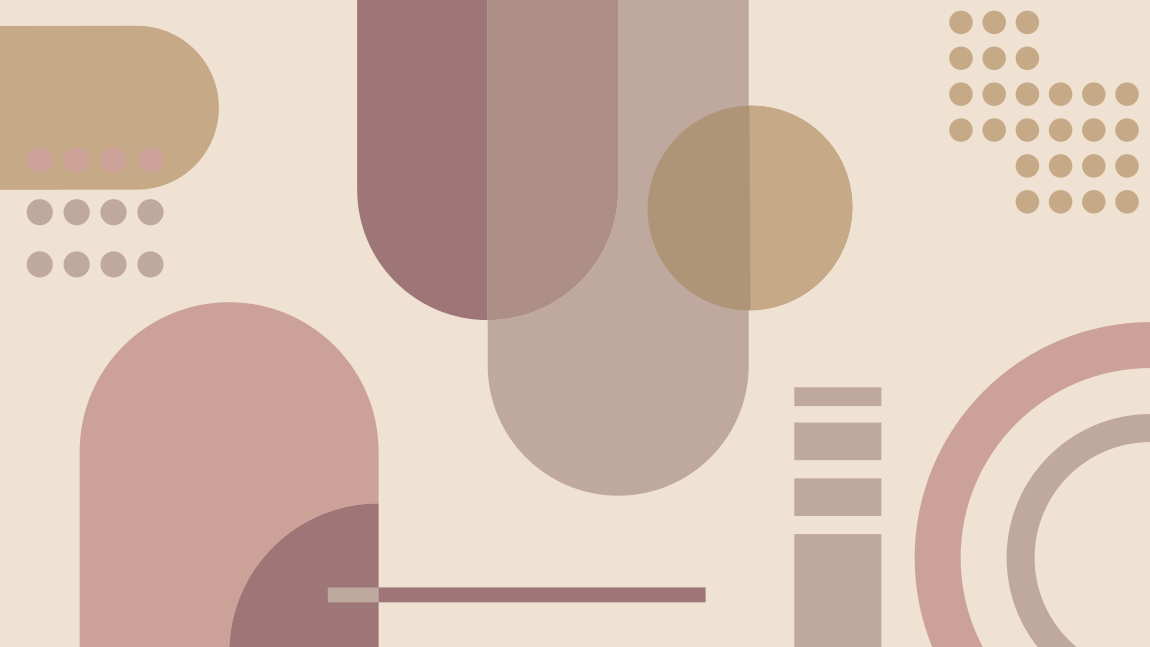 Tapis vinyle géométrique harmonie des formes géométriques - TenStickers