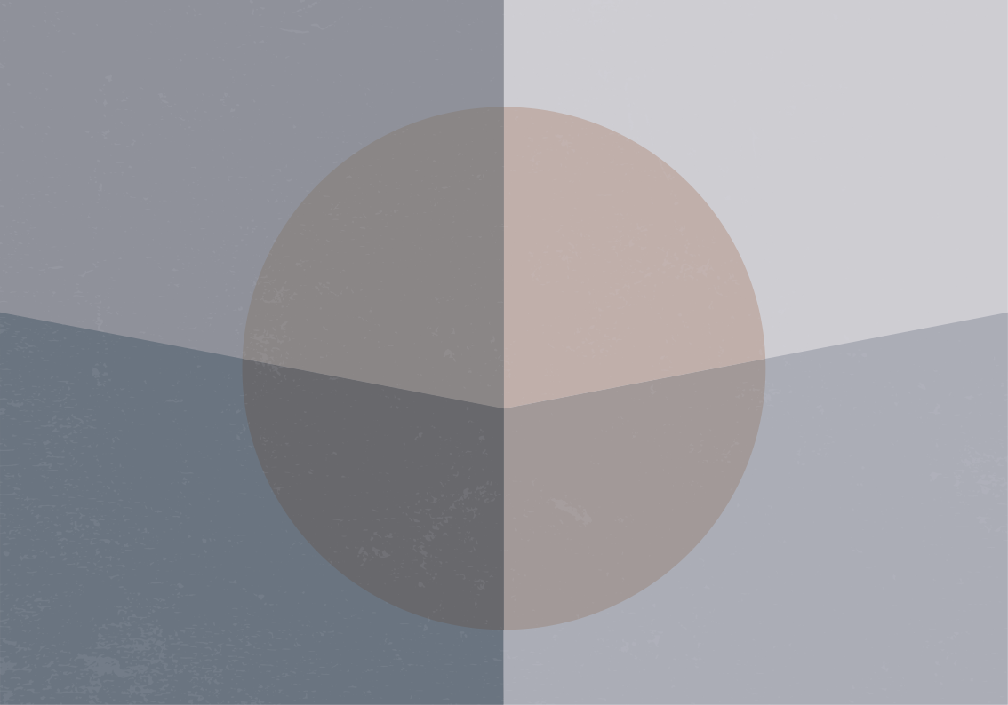 Tapis vinyles géométriques cercles qui se chevauchent - TenStickers