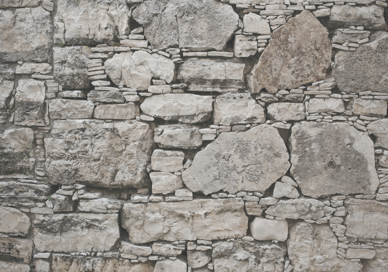 Tapis vinyle pierre fausse pierre - TenStickers