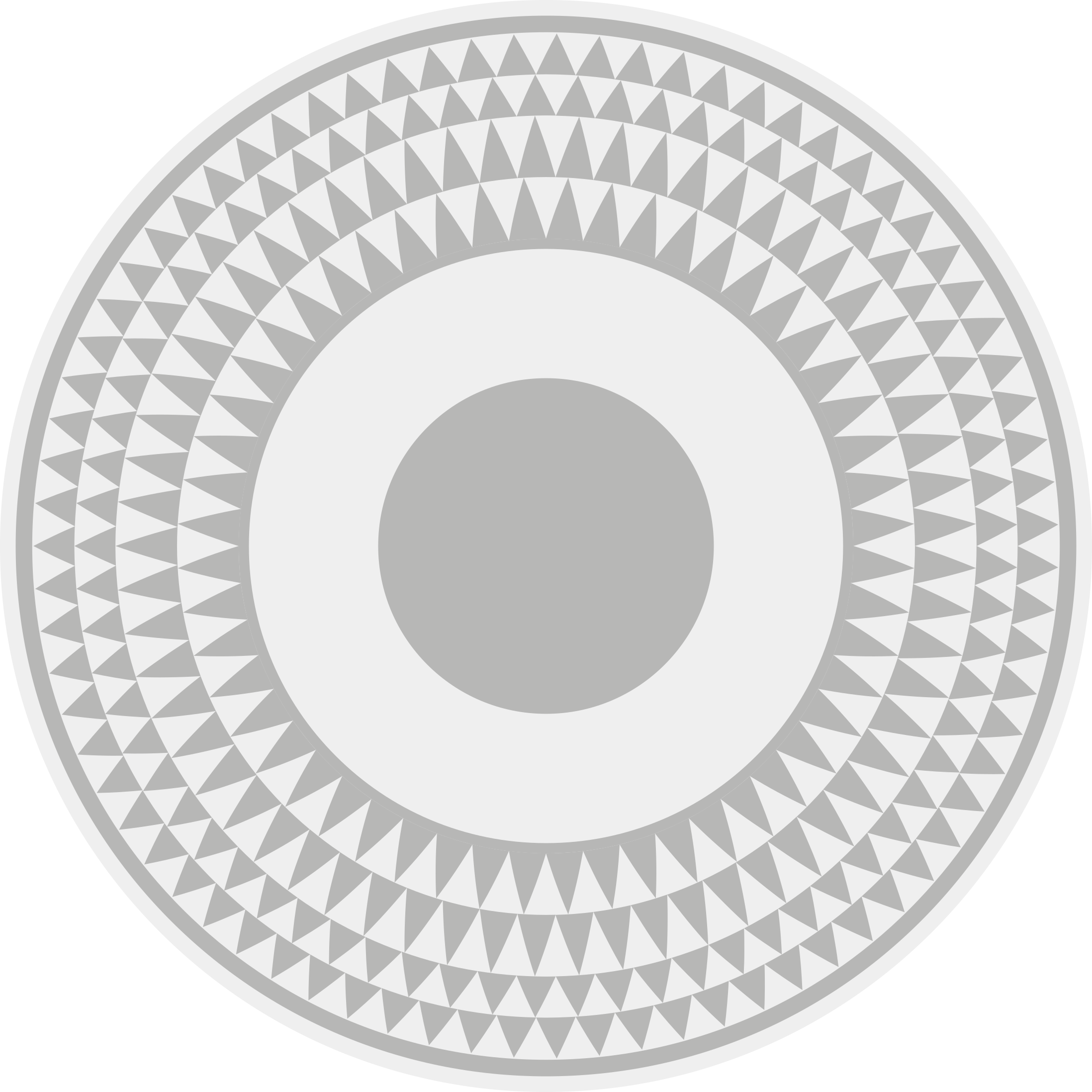 Tapis vinyles géométriques motif de cercles concentriques - TenStickers