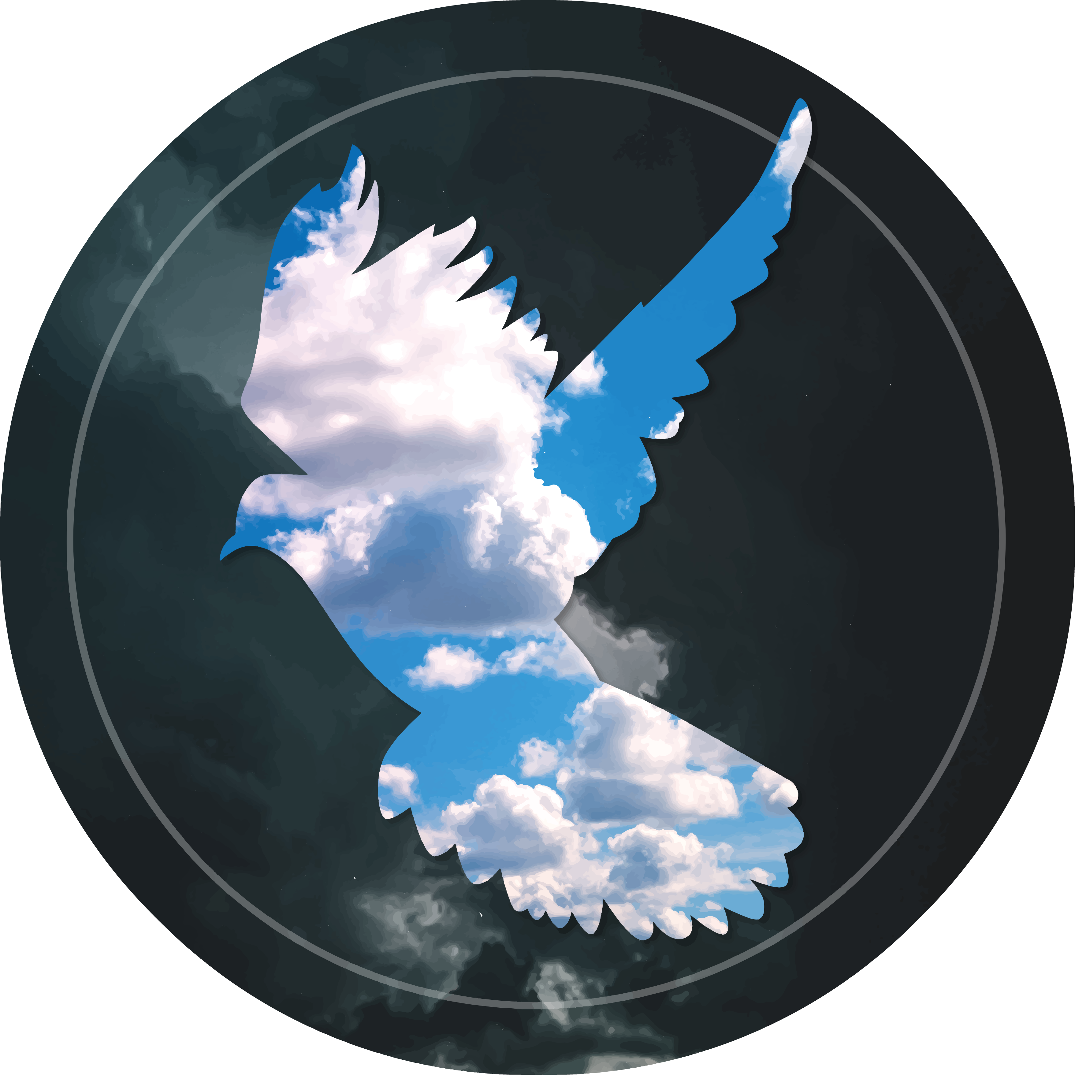 Tapis vinyle animal colombe - TenStickers