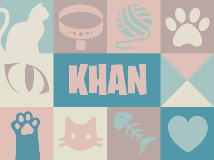 Tapis vinyle Chats personnalisé - TenStickers