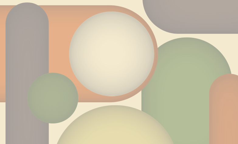 Tapis vinyle design moderne motifs circulaires contemporains - TenStickers