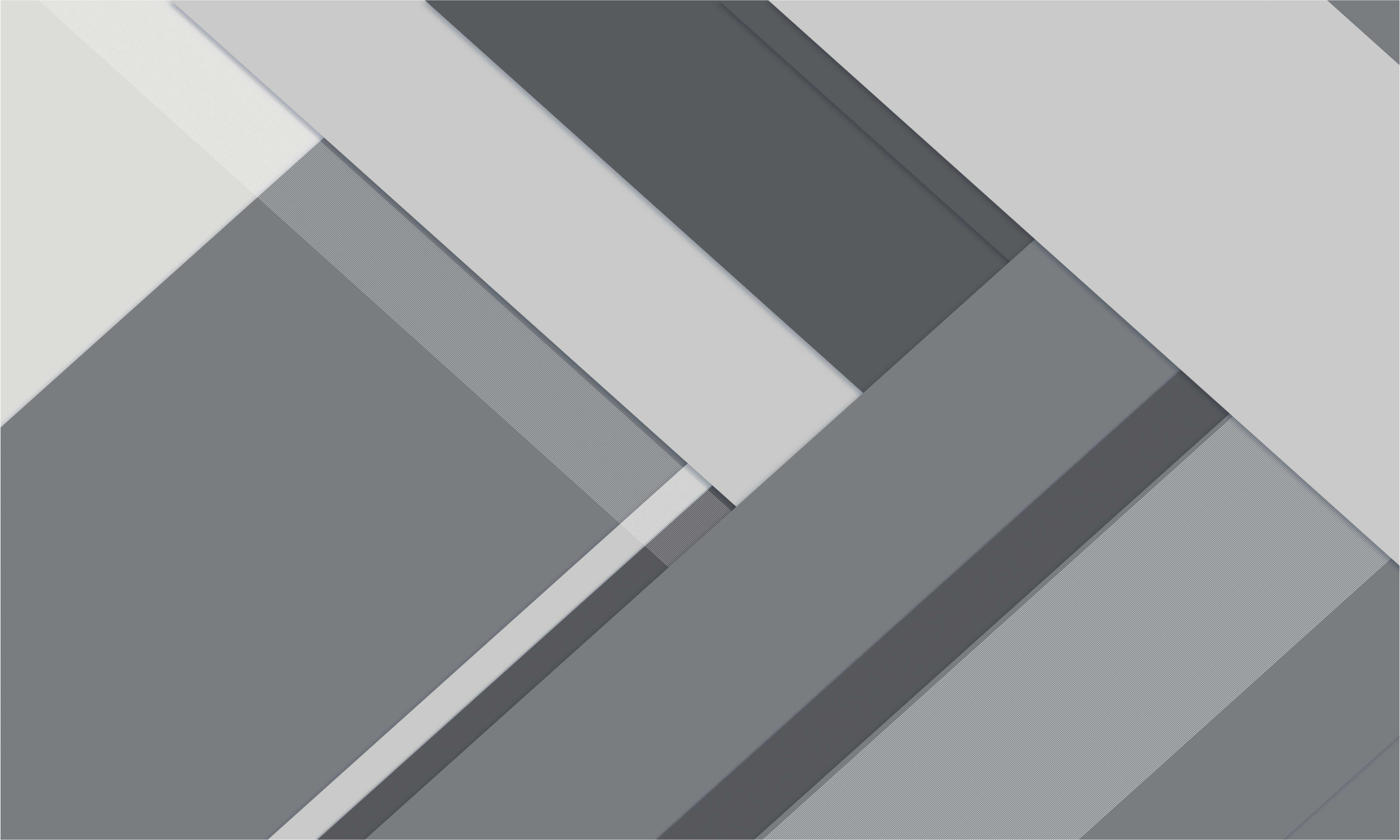 Tapis vinyle bureau motif gris géométrique - TenStickers