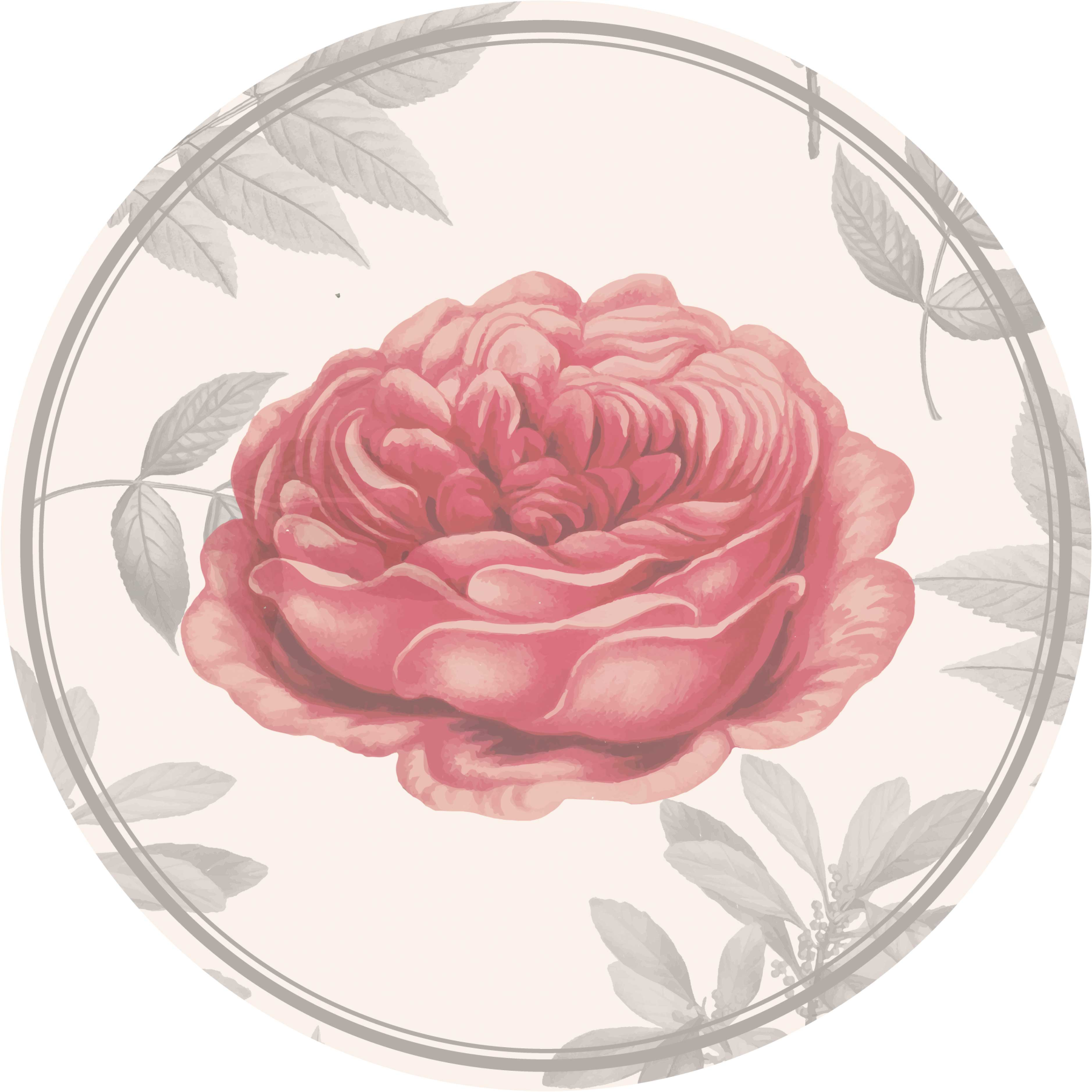 Tapis vinyle salon rose couleur rose - TenStickers