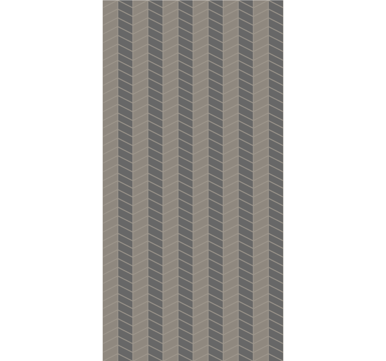 Papier peint formes géometriques motif à chevrons - TenStickers