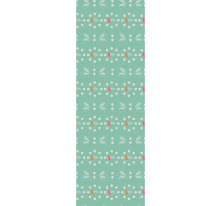 Papier peint floral doux accents floraux - TenStickers