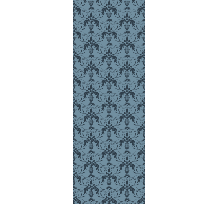 Papier peint ornemental feuillage orné - TenStickers