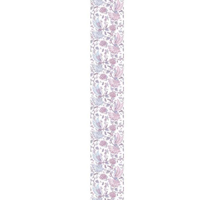 Papier peint ornemental élégance aviaire ornementale - TenStickers