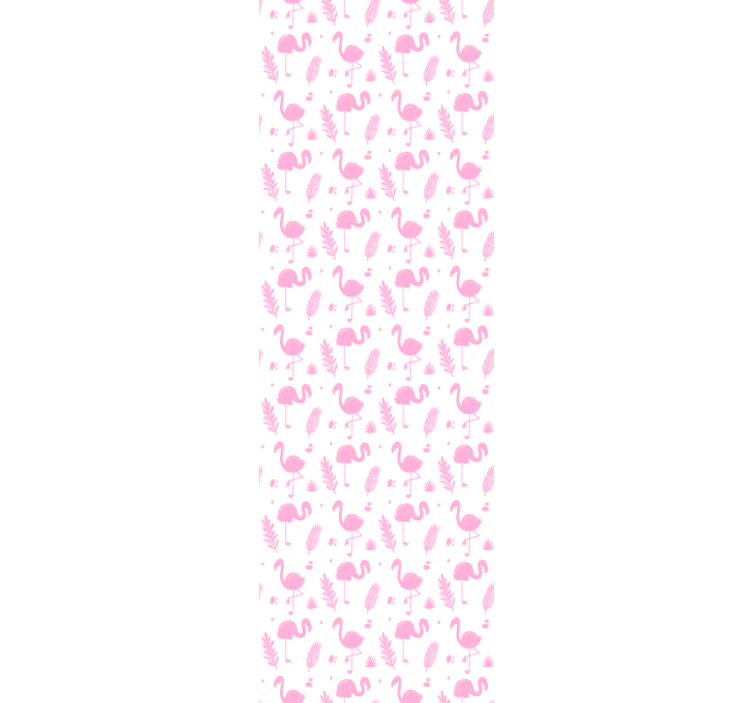 Papier peint animaux motifs de flamants roses - TenStickers