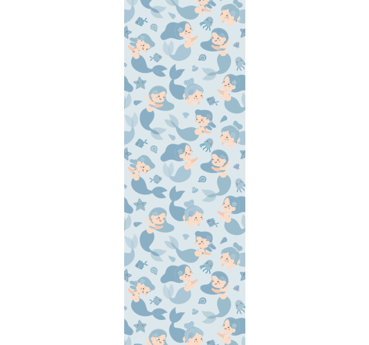 Papier peint chambre enfant fantaisie sous-marine - TenStickers