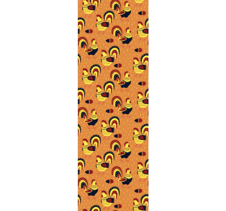 Papier peint animaux modèle de coq - TenStickers