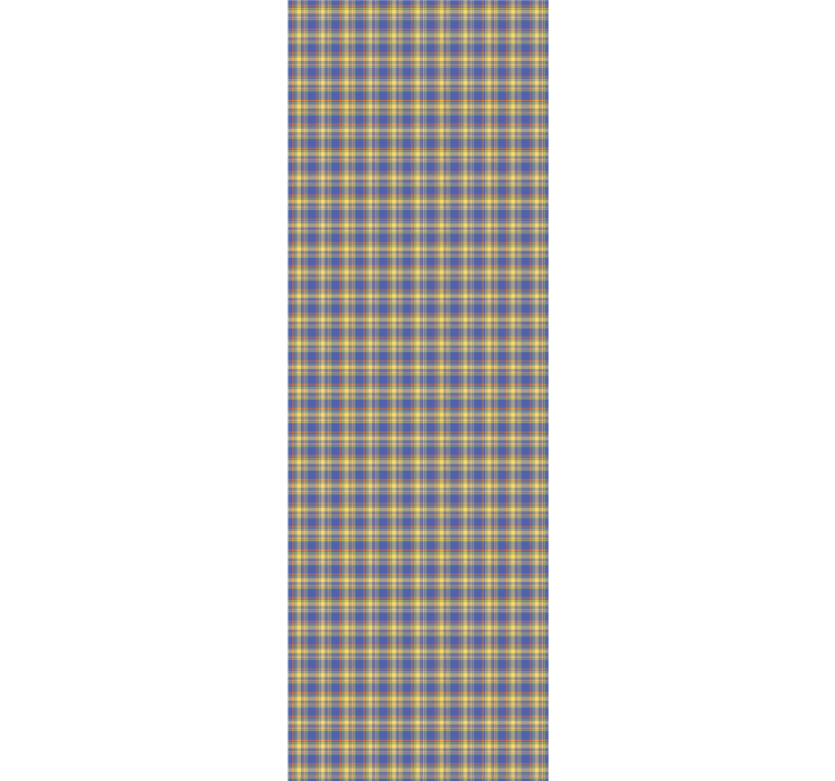 Papier peint carrés motif à carreaux géométrique - TenStickers