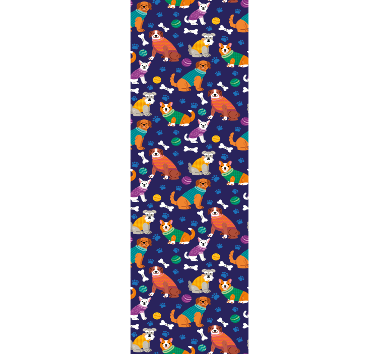 Papier peint animaux Éléments d'animaux amusants - TenStickers