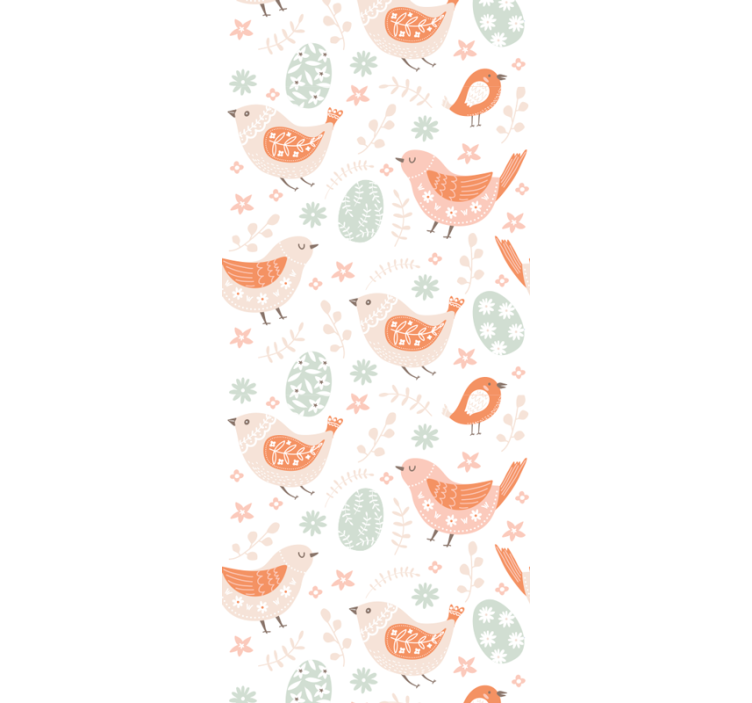 Papier peint oiseaux safari récréatif - TenStickers