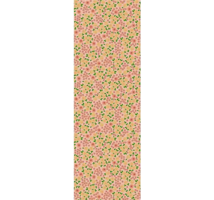 Papier peint floral délice de motifs floraux - TenStickers
