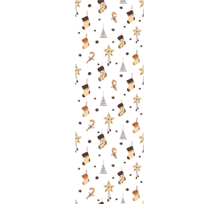 Papier peint Noël images de vacances festives - TenStickers