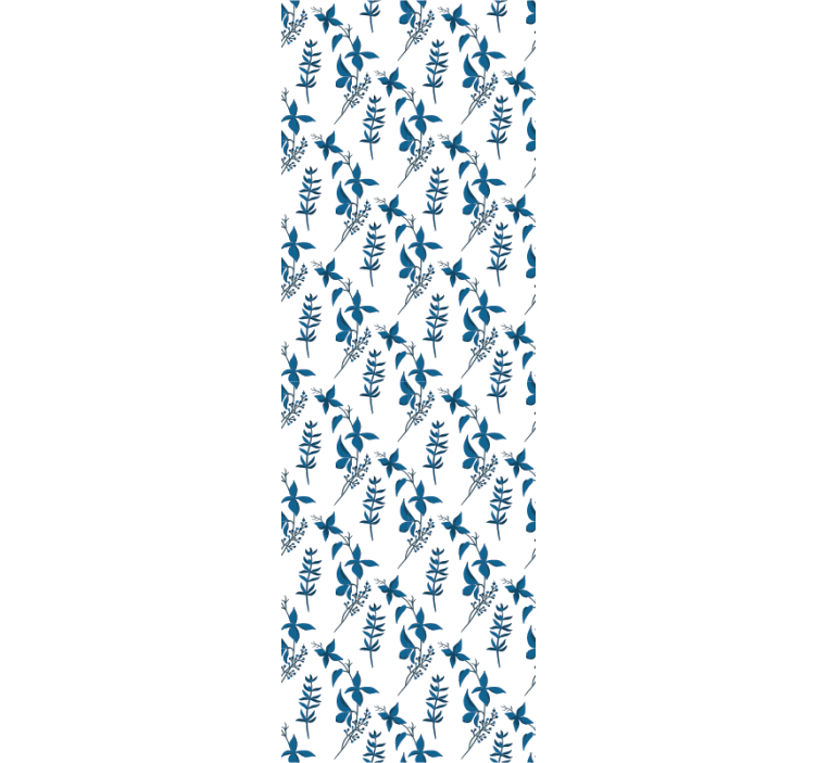 Papier peint floral composition botanique douce - TenStickers