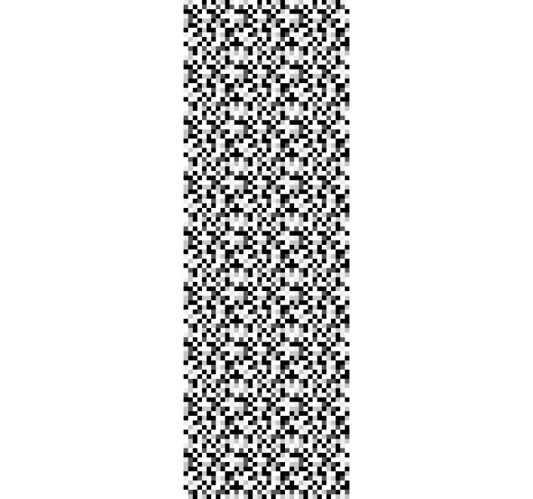 Papier peint formes géometriques pied de poule géométrique - TenStickers