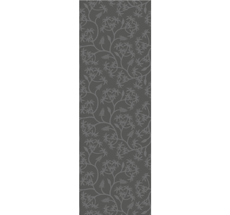 Papier peint feuillage motif floral subtil - TenStickers